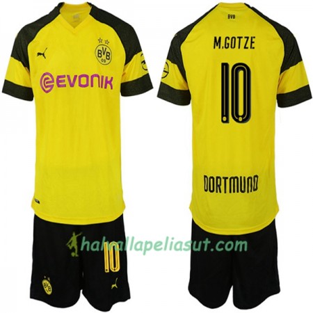 Jalkapallo Pelipaidat Borussia Dortmund M.GOTZE 10 Lasten Kotipaita 2018-2019 Lyhythihainen